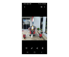 Vendo trike duplo com asa mega nova