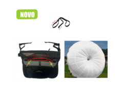 Paraquedas reserva completo SaveMax 33 m 60 a 110 kg