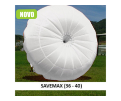 Paraquedas reserva completo SaveMax 33 m 60 a 110 kg
