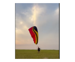 Vela Asa Sol Runner XC Paramotor com Laudo Estado de Nova Oportunidade